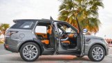 Metallic Grey Land Rover Range Rover Sport Dynamic 2019 for rent in Dubai 2